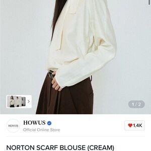 Elegant Cream Blouse